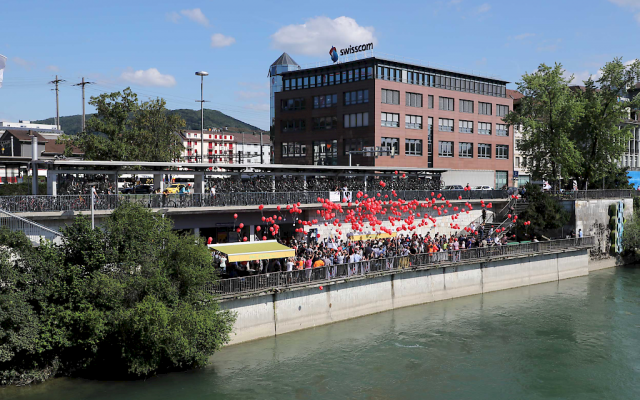 GAV-Protestaktion Olten vom 18.06.2018