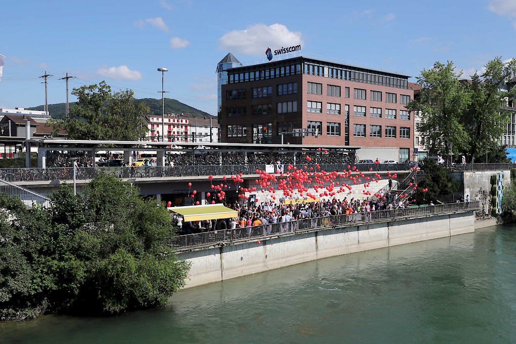 GAV-Protestaktion Olten vom 18.06.2018