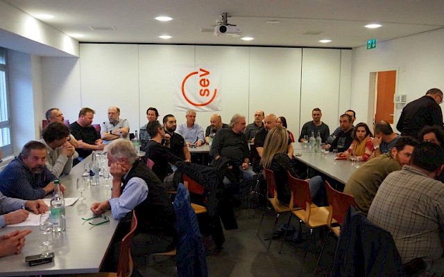 Assemblea generale 2019 SEV Personale Lavori, Sezione Ticino