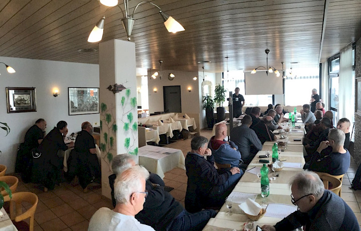 Die Vertreter vom Zentral Verband Jan Weber und Hubert Koller informierten &uuml;ber anstehenden Termin und aktuelle Themen f&uuml;r das Jahr 2022.