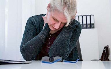 Wenn der Körper nicht mehr mitmacht, ist die Berufsinvalidität ein wichtiges Sicherheitsnetz. ©Keystone / Picture / Alliance / Christin Klose