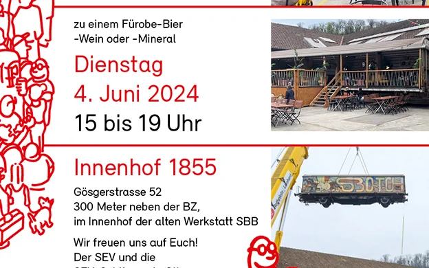 Der SEV lädt ein zum Treffpunkt Olten