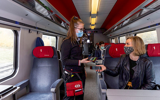 Die SBB hat den Fernverkehr während der Pandemie im Auftrag des Bundes mit Verlusten weitergeführt. Somit steht der Bund in der Verantwortung, die Covid-Verluste beim Fernverkehr abzugelten wie beim Regionalverkehr. Das ist auch eine Frage der Gleichbehandlung. © SBB.