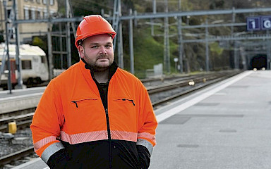 ANDREA COSENZA, STRECKENWÄRTER BEI DER SBB