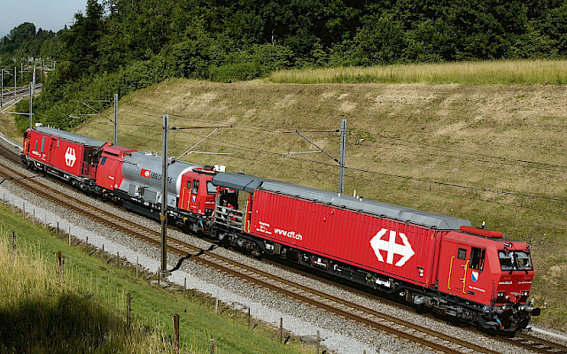 Lösch- und Rettungszug der SBB. © SBB