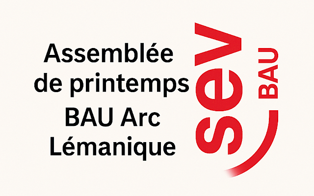 Participez à l’assemblée de printemps 2025 de votre section