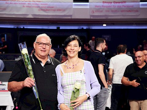 Ren&eacute; Schnegg e Hanny Weissm&uuml;ller / &copy;Manu Friederich