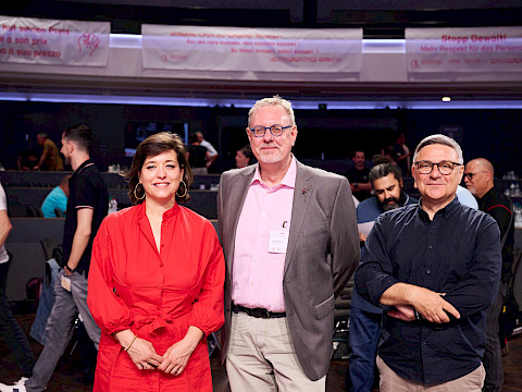 Livia Spera, Matthias Hartwich e Giorgio Tuti / &copy;Manu Friederich