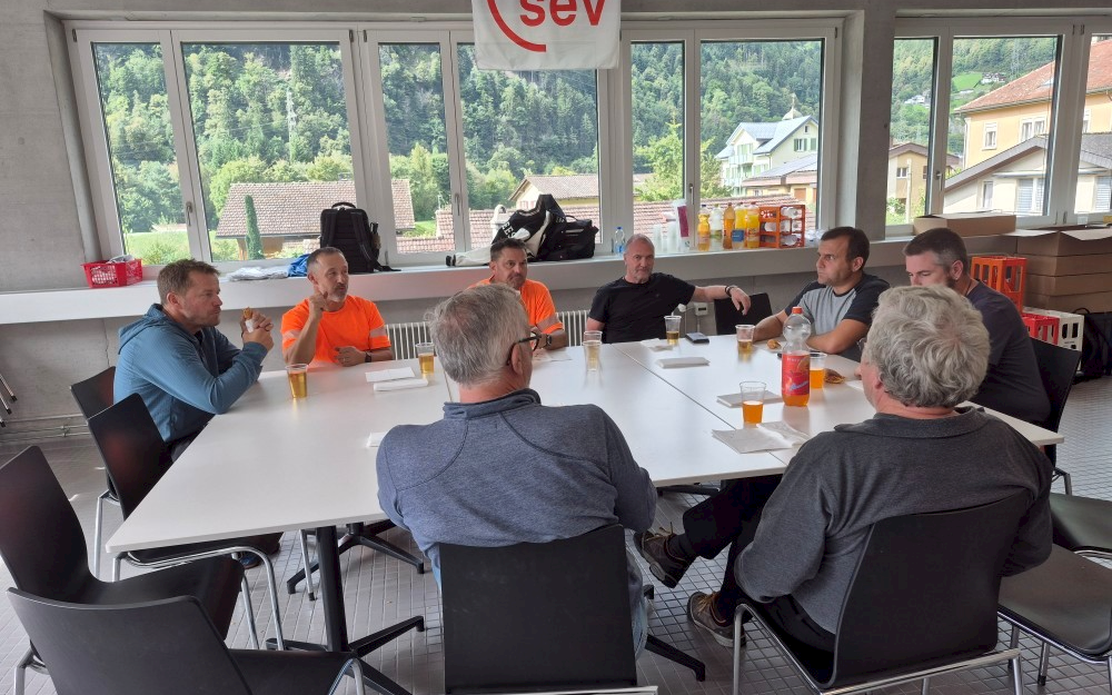 Mitglieder- und Gewinnungsanlass der Sektion Bau Zentralschweiz
