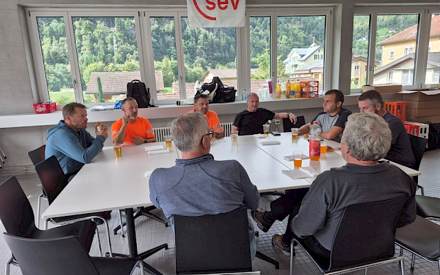 Mitglieder- und Gewinnungsanlass der Sektion Bau Zentralschweiz