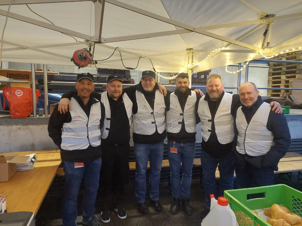 Von links: Thomas, Steven, Matthias, Andi, Philippe, Martin