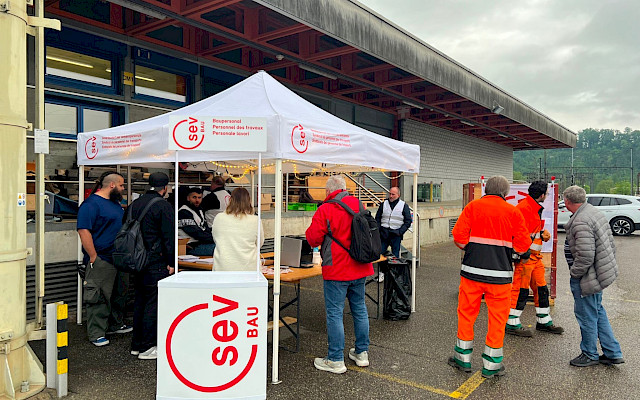 Erfolgreicher Mitgliedergewinnungsanlass am Depotweg 100 in Olten