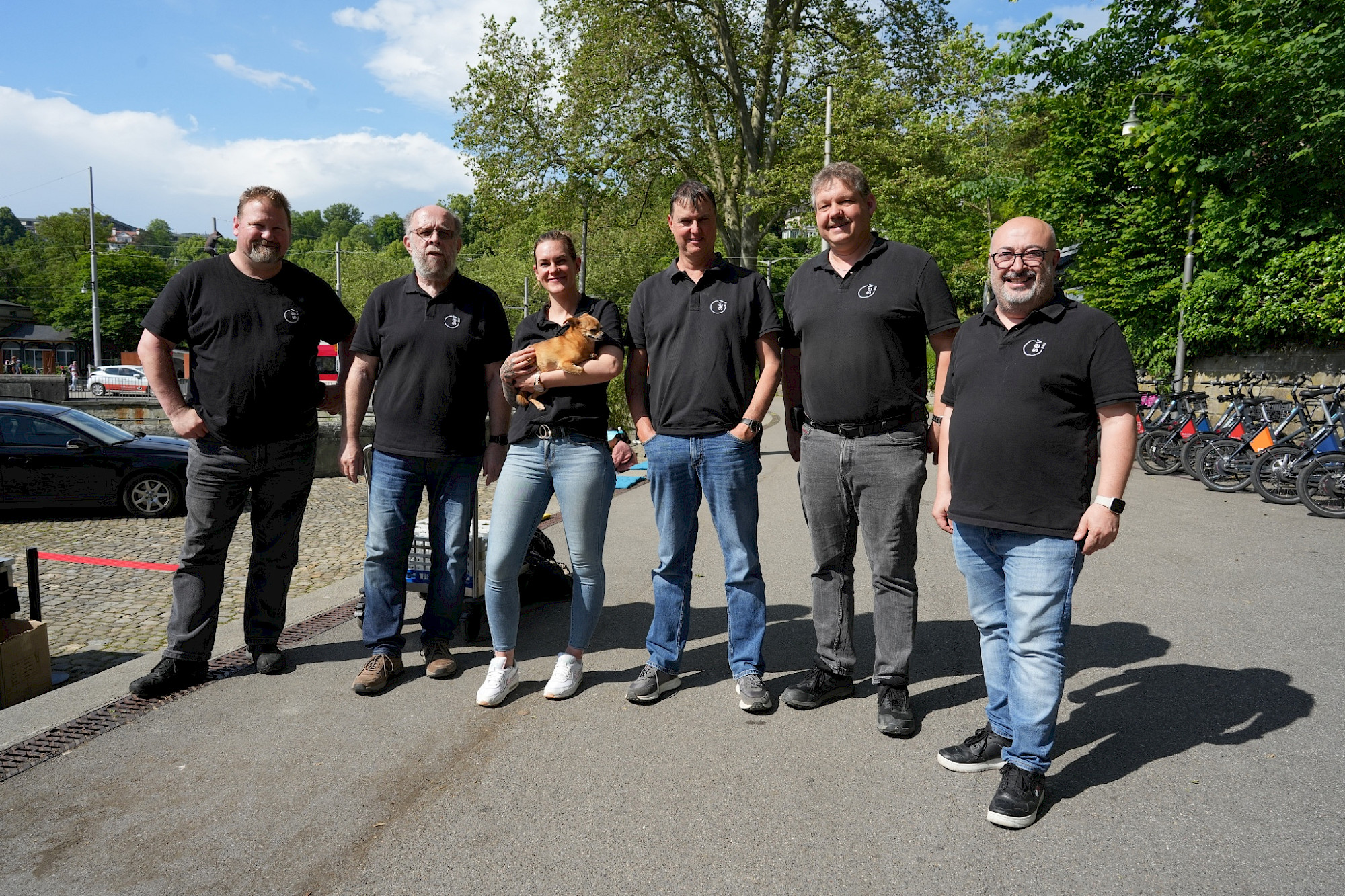 Der neue Zentralausschuss BAU (von links): Philippe Schibli, Hans-Ueli Keller, Karin Koller, Hubert Koller, Jan Weber und Memet Kaya. Es fehlen Giuseppe Lanini und Urs Muff.